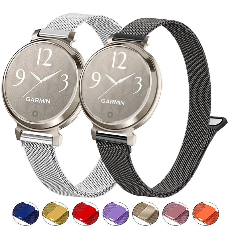 Milanese Loop Magnetic - Correa de acero inoxidable de 14