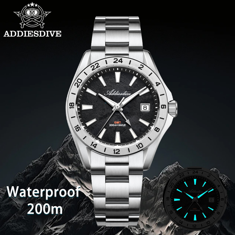 Reloj de cuarzo ADDIESDIVE GMT - Rolex Watch Submariner reseña y precio