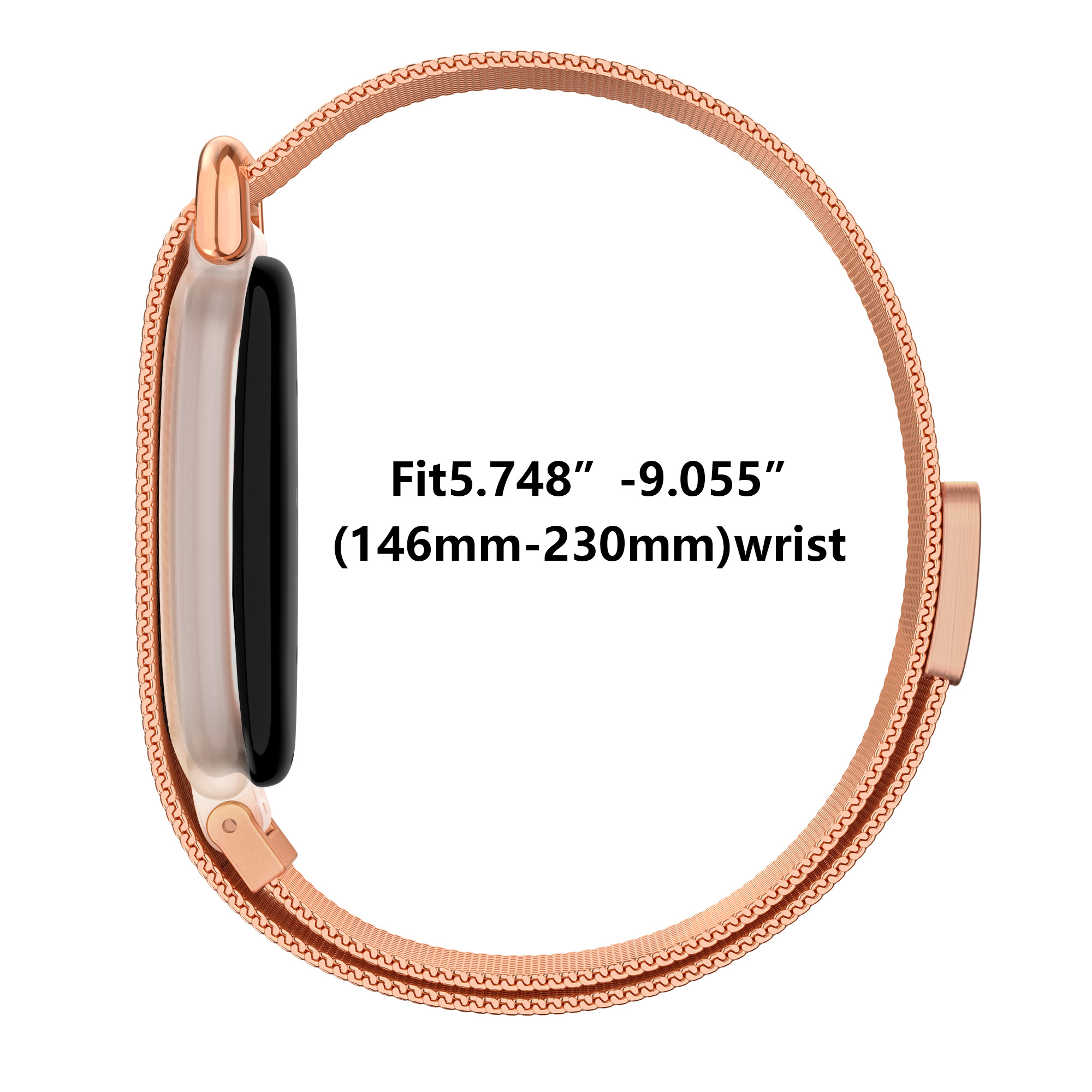 Funda de TPU + Correa de Malla - Milanese Loop Magnetic reseña y precio