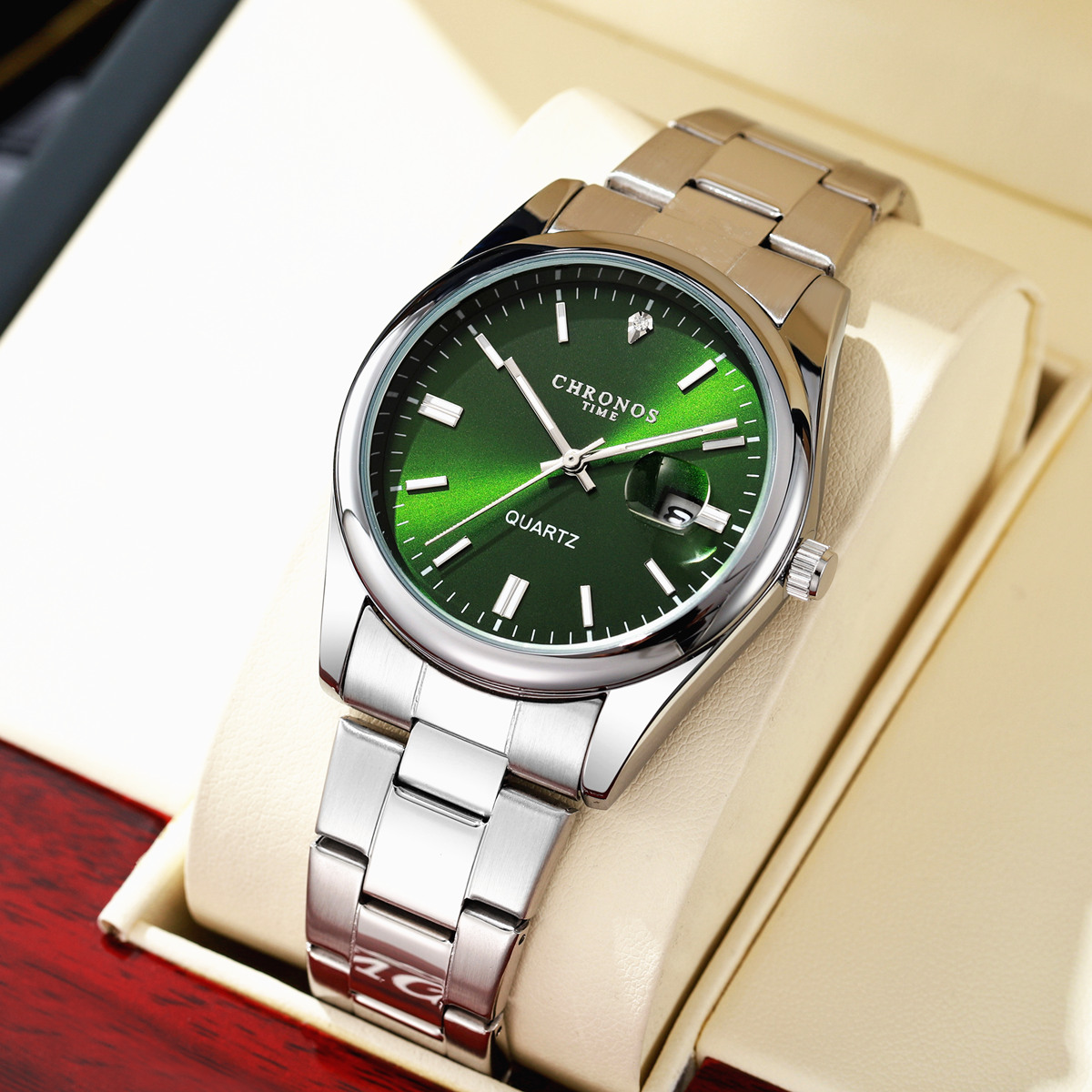 Reloj de pulsera CHRONOS de lu - Patek Philippe Watch Nautilus reseña y precio