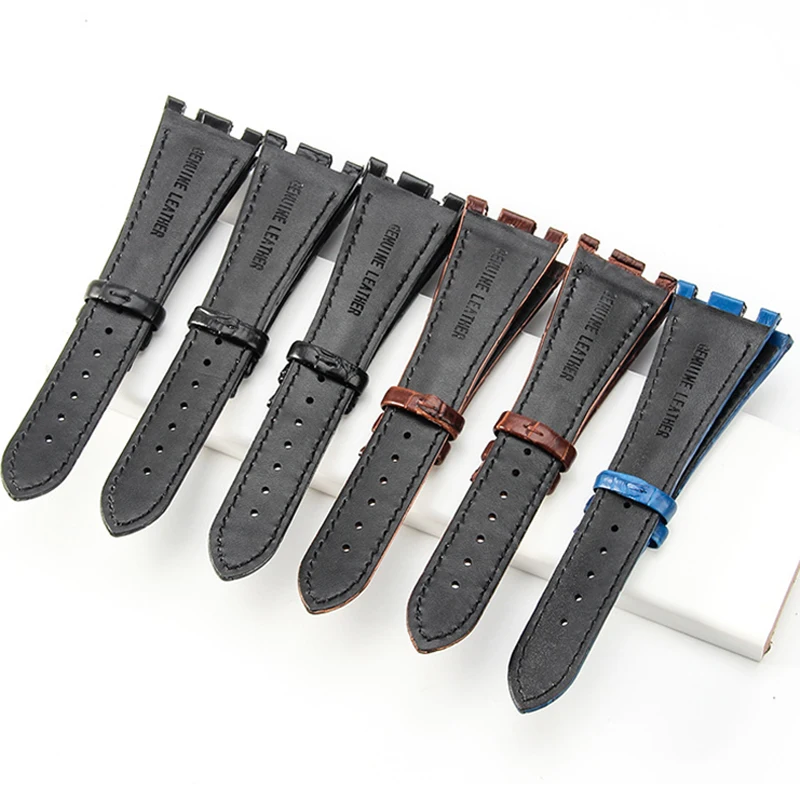 Correa de piel de vaca auténti - Audemars Piguet Watch Royal Oak reseña y precio